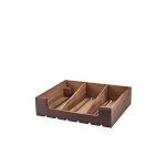Rustic Wooden Display Crate GN 1/2