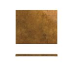 Copper Utah Melamine GN 1/2 Slab 32.5 x 26.5cm