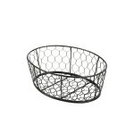 Black Wire Basket 24X18X8.5cm