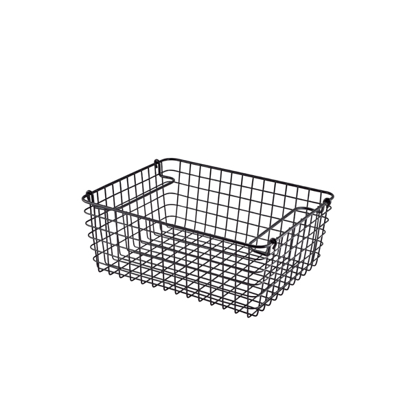 TH_WBGN12BK Black Wire Display Basket GN 1/2 - Image 1