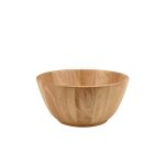 GenWare FSC 100% Hevea Wood Bowl 25Dia x 12cm
