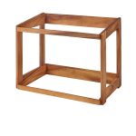GenWare Acacia Wood Crate Stand GN 1/1