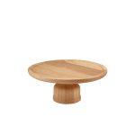 GenWare FSC 100% Hevea Wood Cake Stand