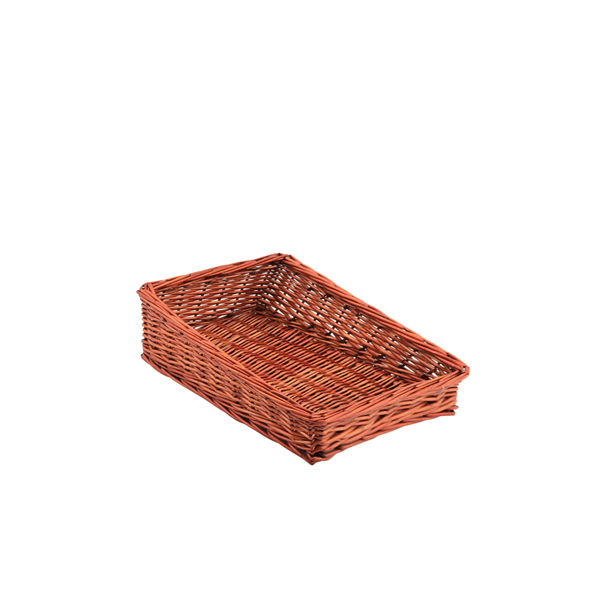 TH_WDB-4025S Wicker Display Basket 40X25X12cm - 6cm Front - Image 1
