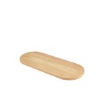 GenWare FSC 100% Hevea Wood Plinth 80 x 32cm