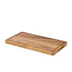 Genware Acacia Wood Serving Board GN 1/3