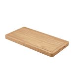Genware FSC 100% Hevea Wood Serving Board GN 1/3