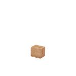 GenWare FSC 100% Hevea Wood Sign Holder 3 x 2.5 x 2.5cm