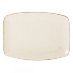 Oatmeal Rectangular Plate 32cm