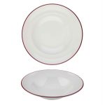 Modest Maroon Pasta Plate 28cm / 11"  560ml / 19.75oz