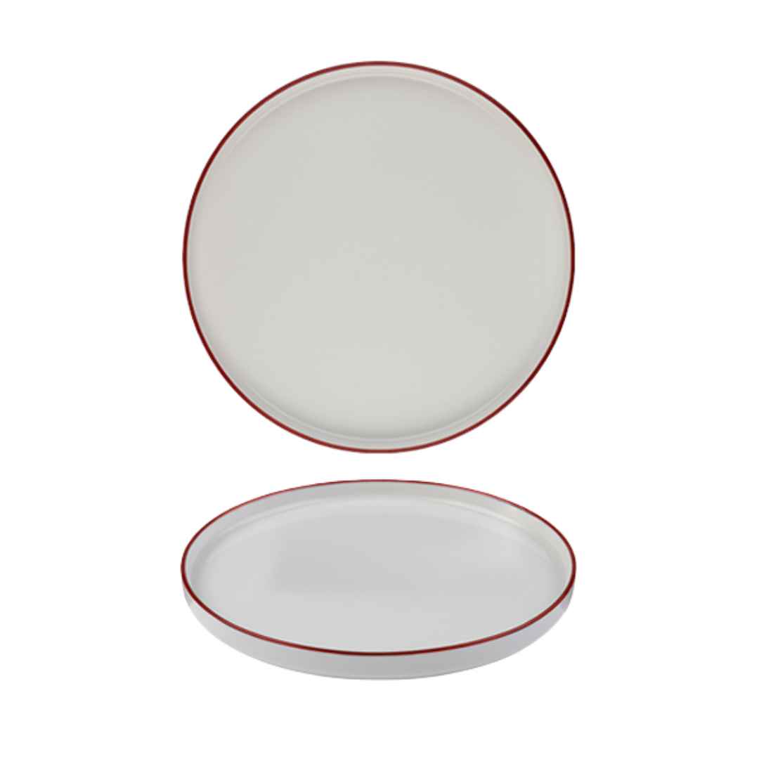 13161025_result Modest Maroon Signature Plate 25.5cm / 10" - Image 1