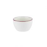 Modest Maroon Sugar Bowl 9.7cm / 3.75"   230ml / 8oz