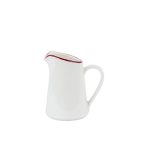 Modest Maroon Handled Jug 150ml