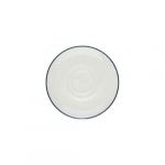 Modest Navy Double Well Saucer 16cm / 6.25"