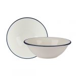 Modest Navy Oatmeal Bowl 16cm/15oz
