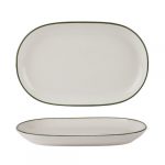 Modest Green Oval Platter 28 x 18cm / 11" x 7"