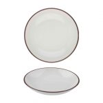 Modest Brown Coupe Bowl 25cm / 9.75"  1140ml / 40oz