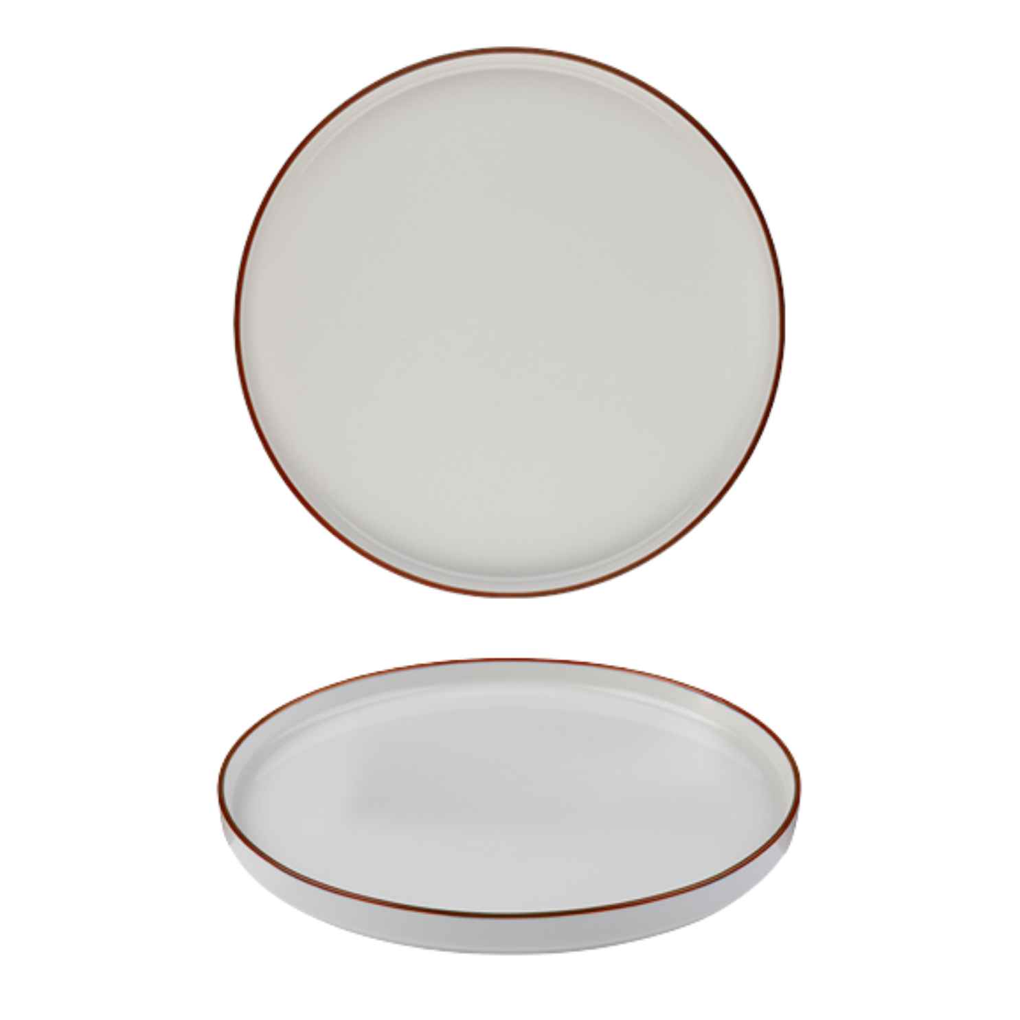 18161028_result-1 Modest Brown Signature Plate 28cm / 11" - Image 1