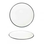 Modest Black Coupe Plate 25cm / 9.75""