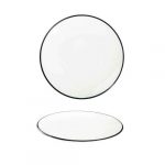 Modest Black Coupe Plate 28.5cm / 11.25"