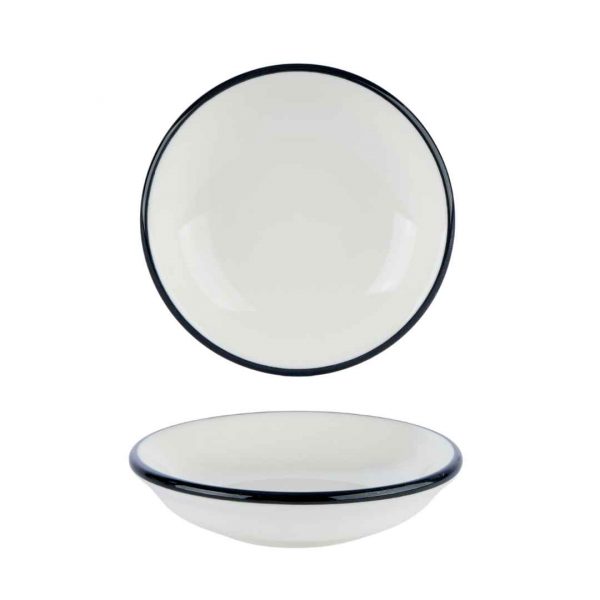 Modest Black Butter Dip Bowl 10cm / 4"