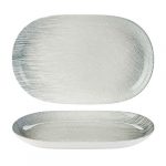 Linear Oval Platter 28 x 18cm 11 x 7"