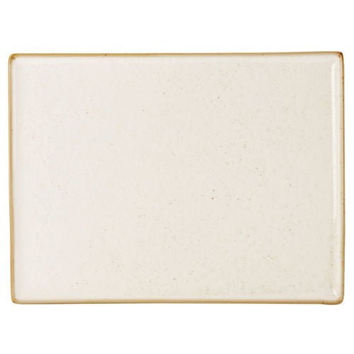 358827oa Oatmeal Rectangular Platter 27x20cm/10.75x8.25" - Image 1