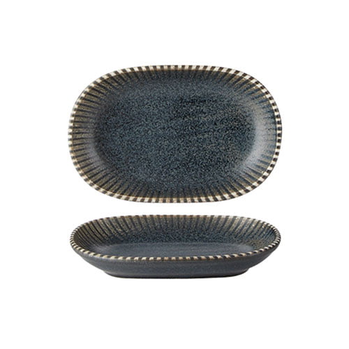 47143014 Flint Oval Dish 14 x 9cm/5½ x 3½" - Image 1
