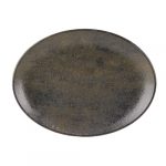 Ebony Oval Plate 36cm/14"