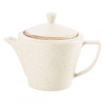 Oatmeal Conic Tea Pot 50cl/18oz