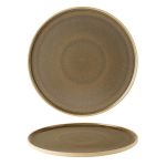 Fawn Walled Plate 26cm/10"