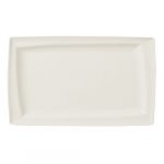Academy Asymmetric Rectangular Plate 33x22cm/13x8.25"