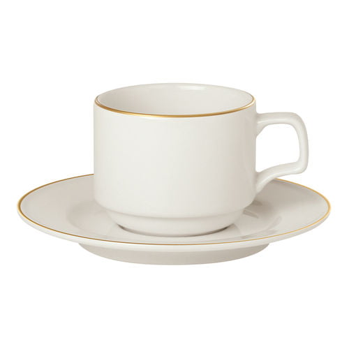 a133215gb Academy Event Gold Band Saucer 15cm/6" - Image 1