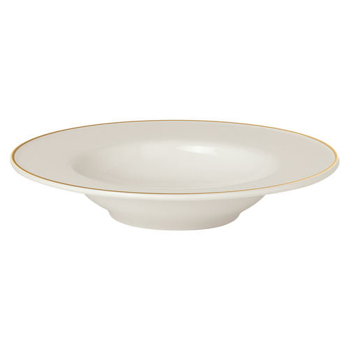 a173222gb Academy Event Gold Band Soup Plate 23cm/9" - Image 1