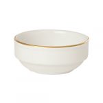 Academy Event Gold Band Stacking Butter/Dip Dish 8cm