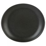 Rustico Carbon Bistro Oval Plate 29.5cm