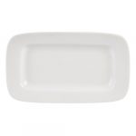 Simply Rimmed Rectangular Platter 26.4 x 15.3cm